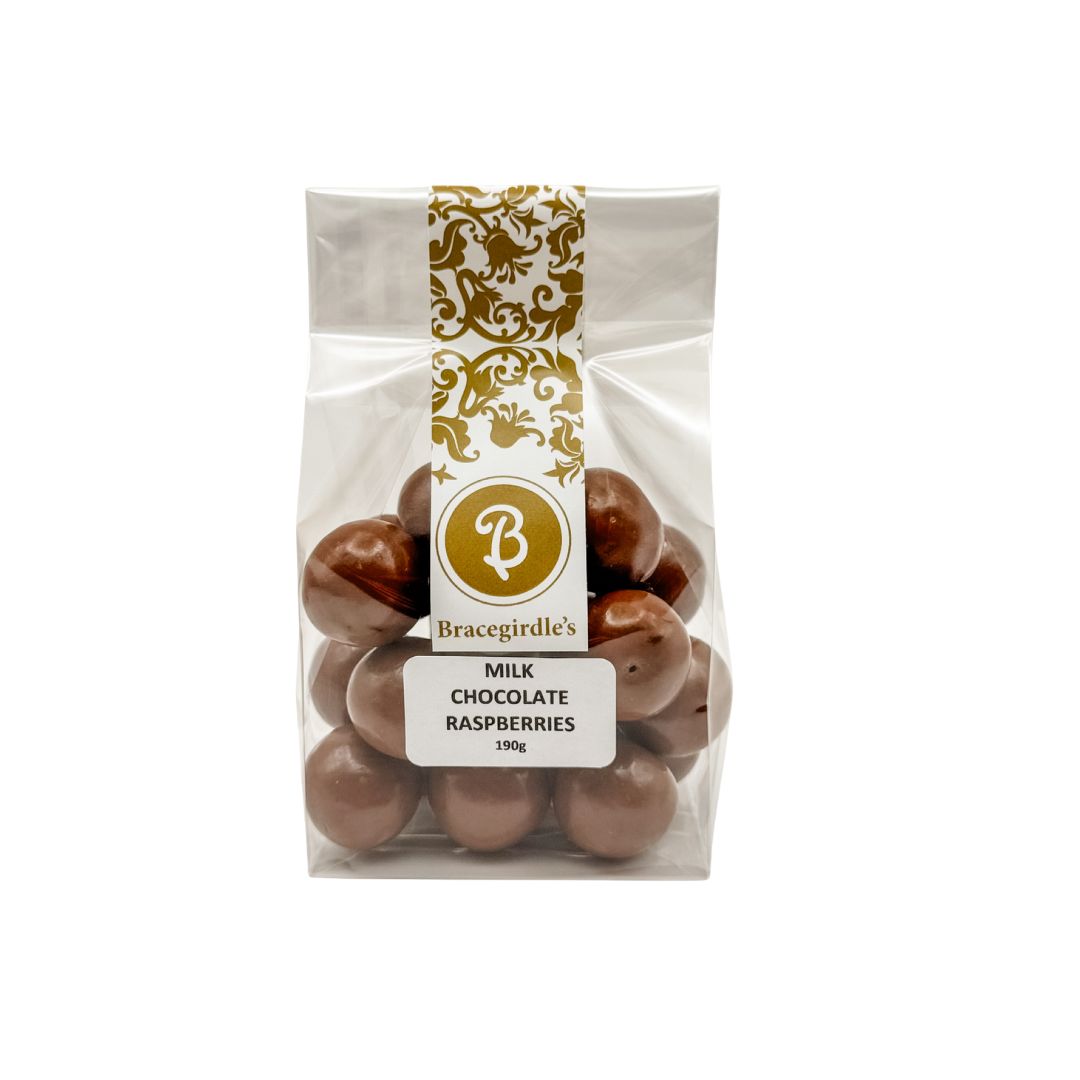 Milk Chocolate Raspberries