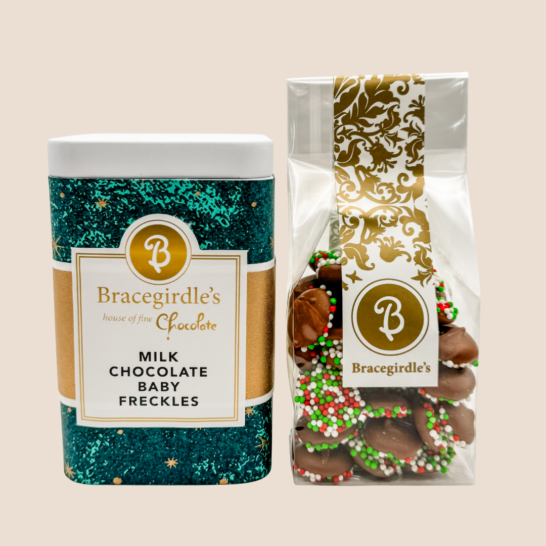 Christmas Tin - Milk Chocolate Baby Freckles
