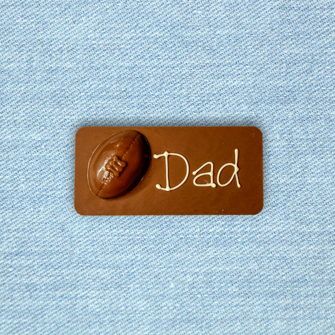 Chocolate Plaque - Football