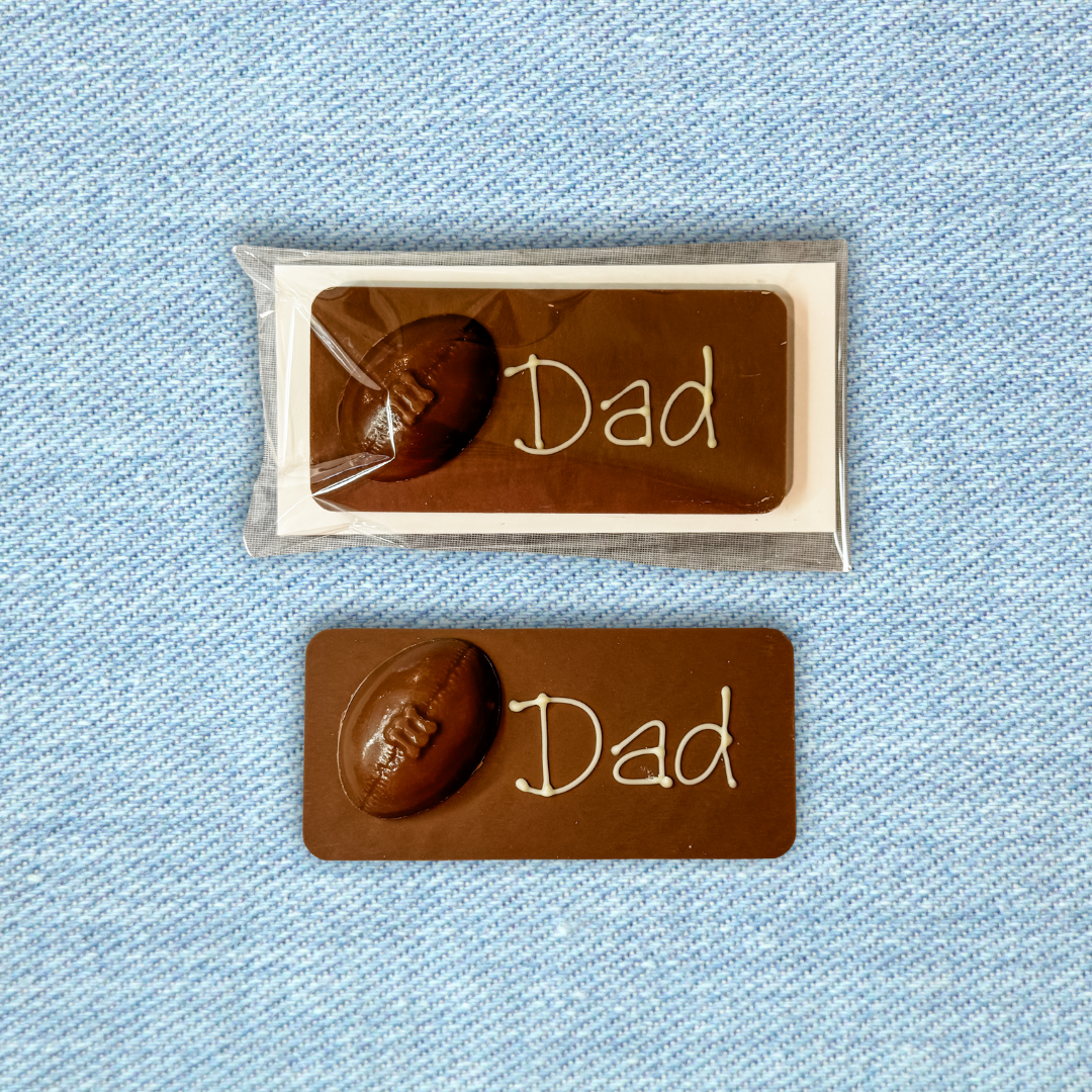 Chocolate Plaque - Football