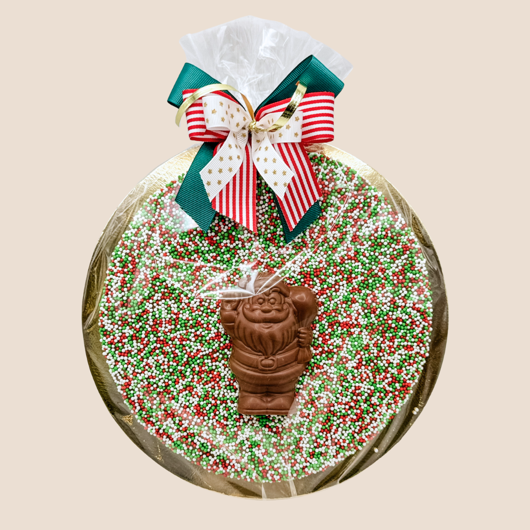 Christmas Freckle with Santa