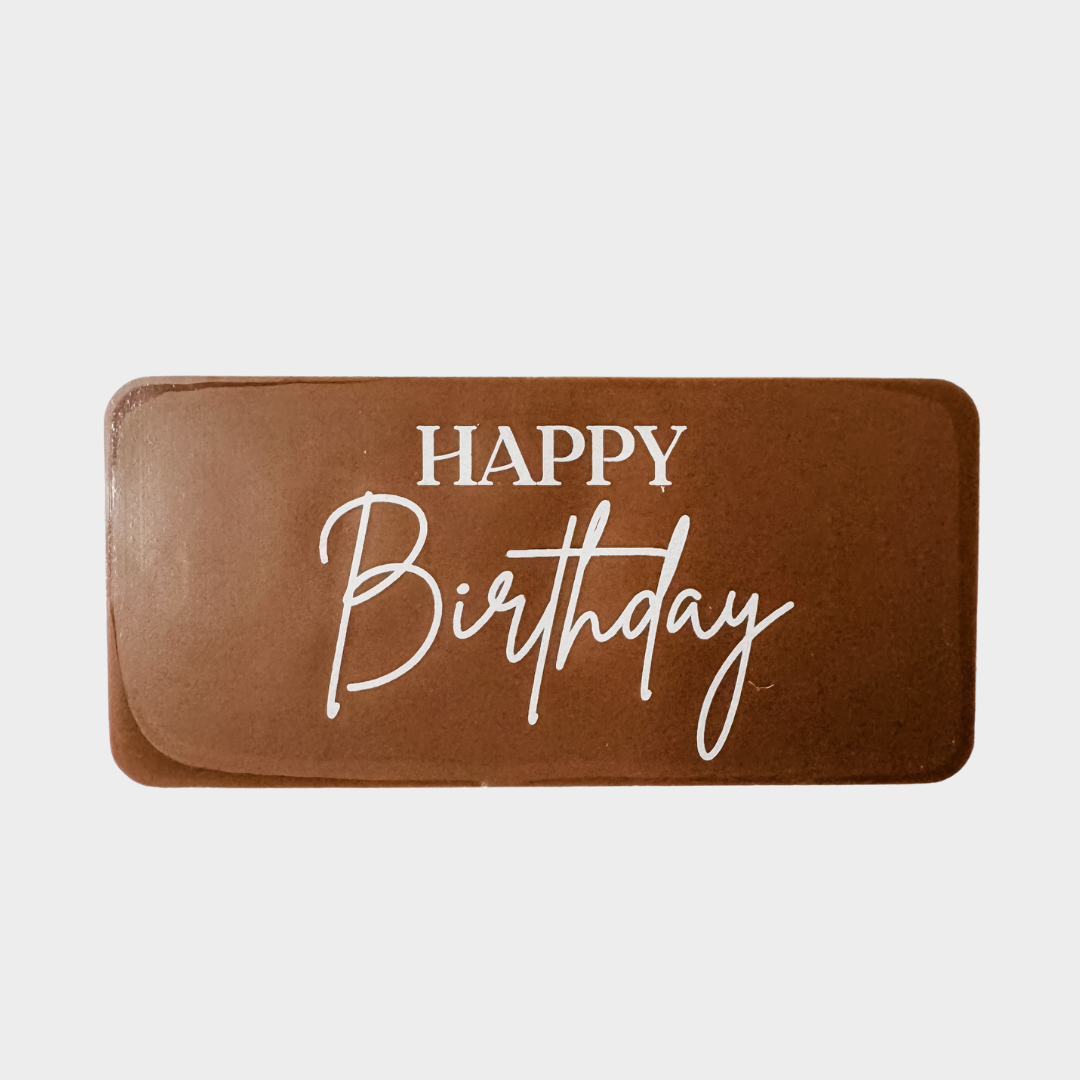 “Happy Birthday” Plaque