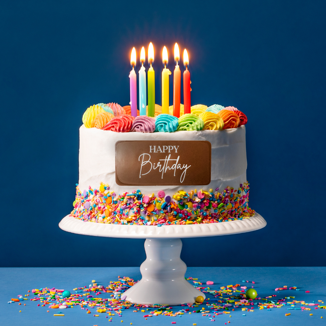 “Happy Birthday” Plaque