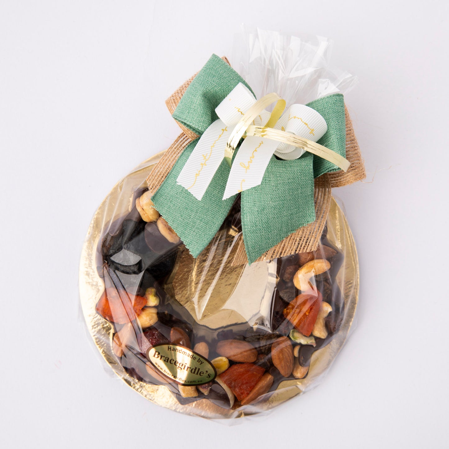 Large Christmas Fruit and Nut Wreath