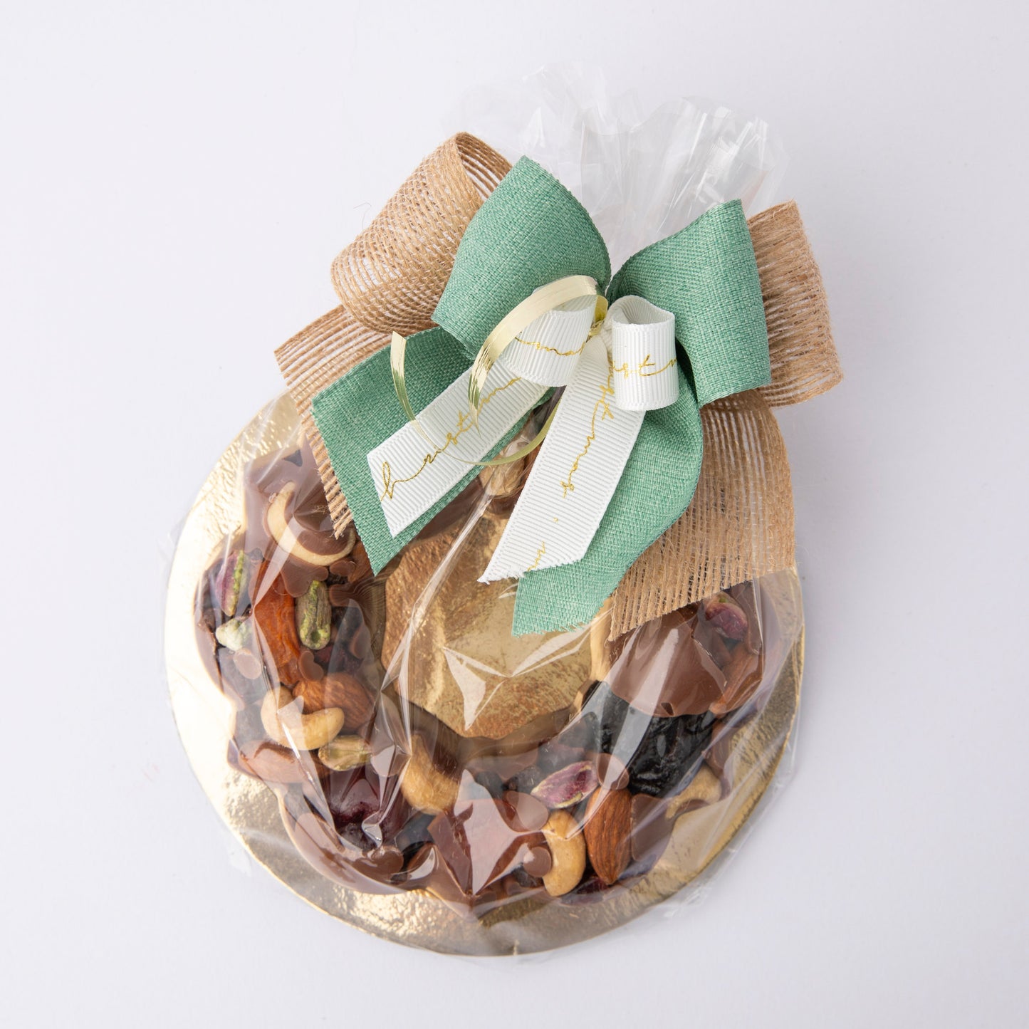 Large Christmas Fruit and Nut Wreath