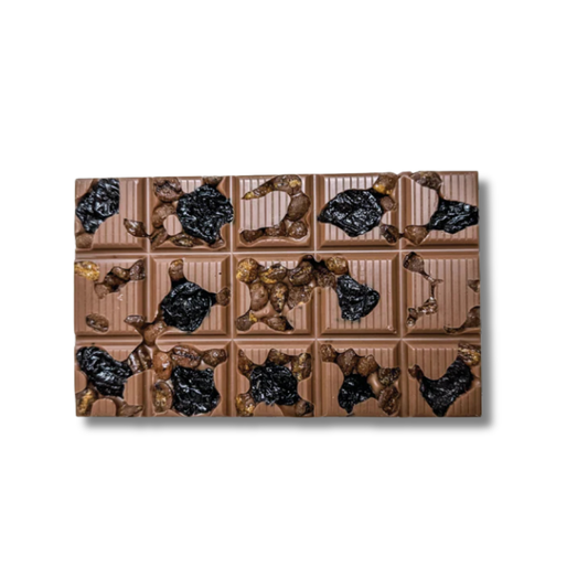 Caramelised Coffee & Cherry Milk Block