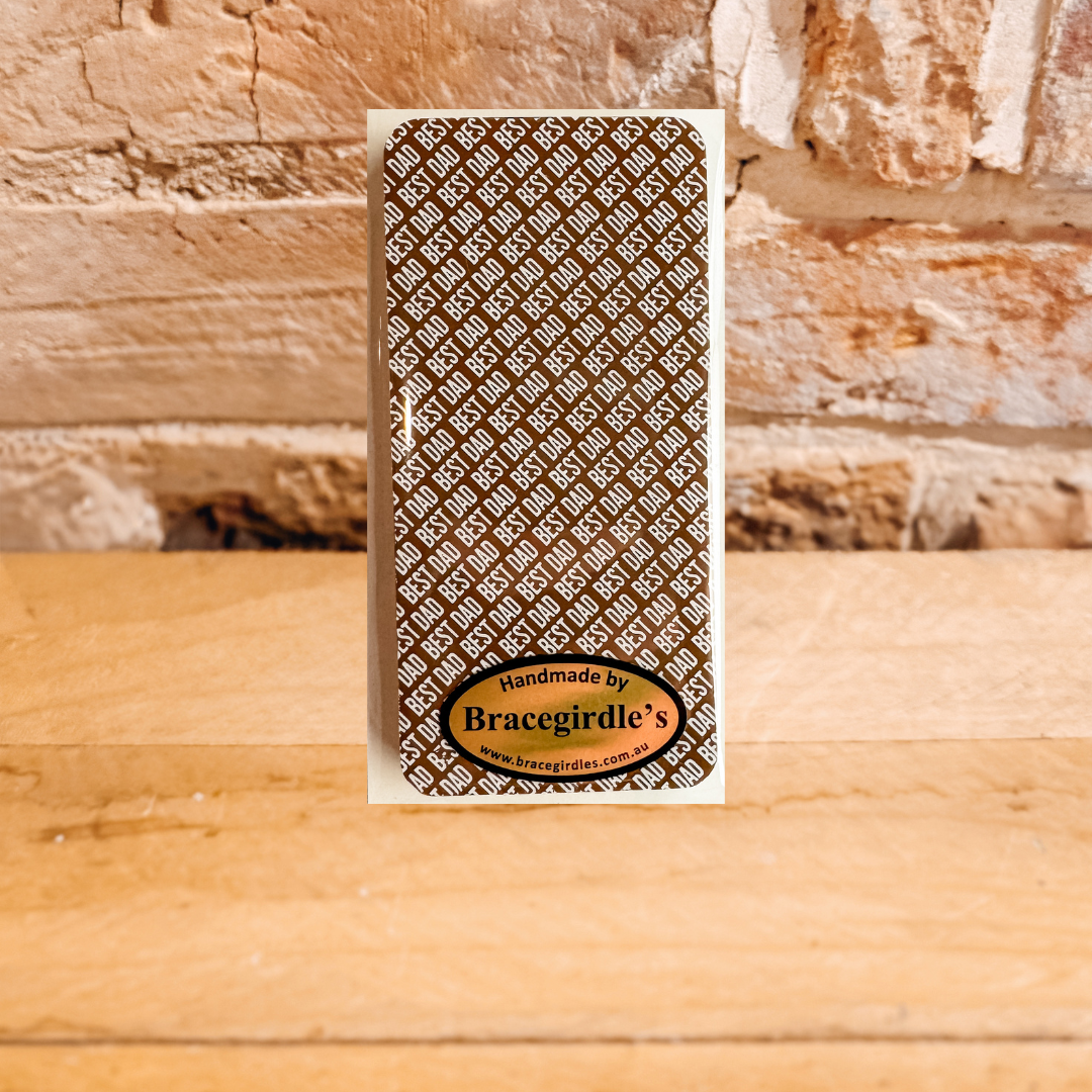 Father's Day Chocolate Plaque - Best Dad
