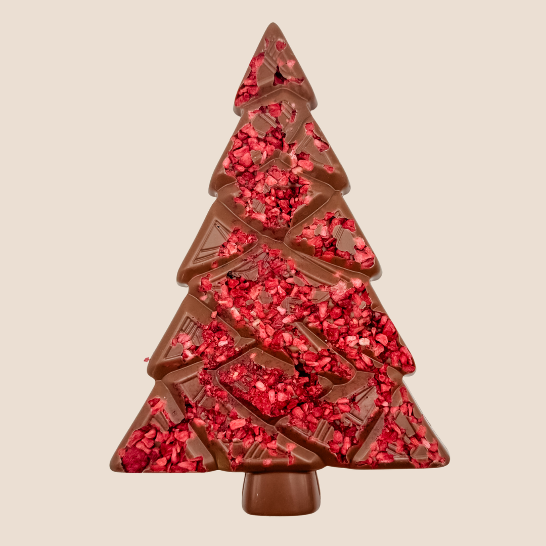Christmas Tree – Milk Chocolate Raspberry