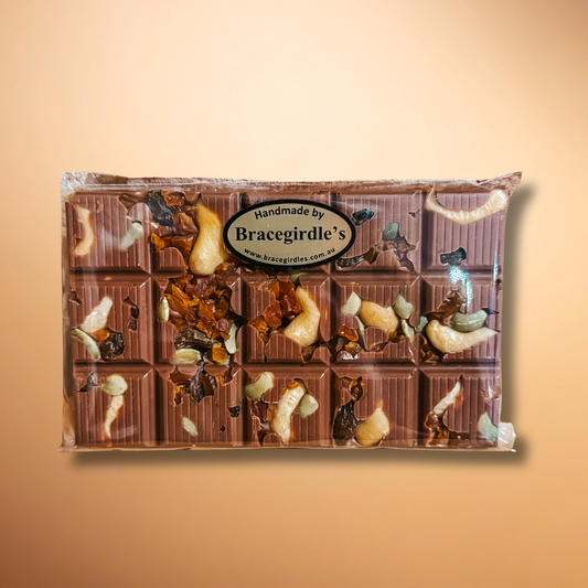Father's Day - Fruit and Nut Block - Milk Chocolate