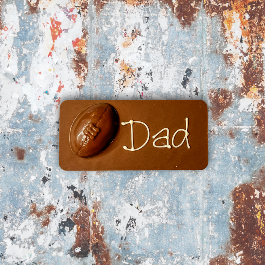 Chocolate Plaque - Football