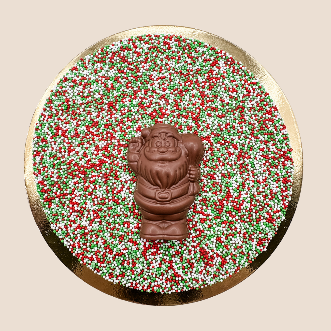 Christmas Freckle with Santa