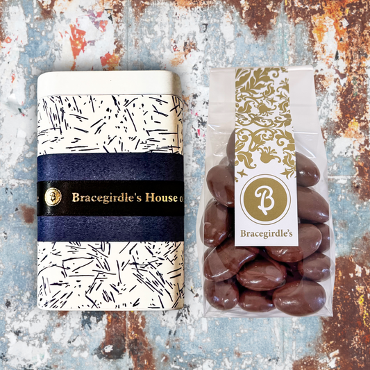 Father's Day Gift Tin - Milk Chocolate Almonds