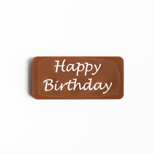 “Happy Birthday” Plaque